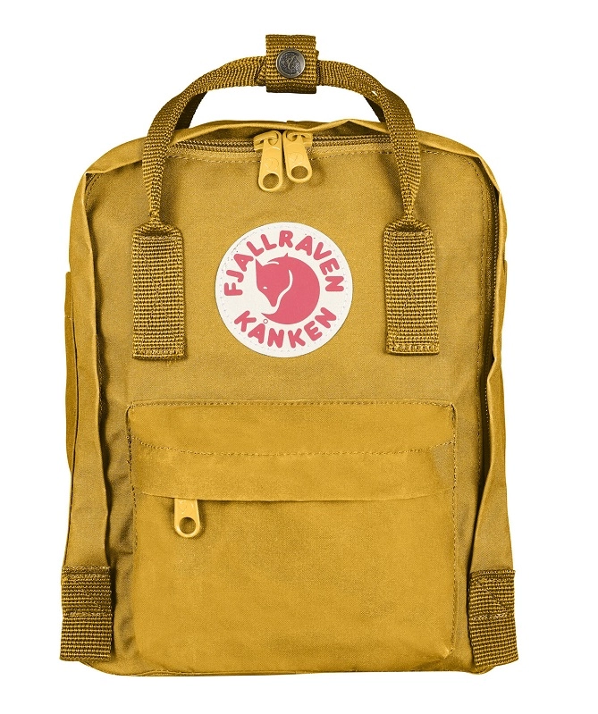 Fjallraven Rugzak Fjällräven Kånken Mini Ochre 3 Fjallraven Rugzak Fjällräven Kånken Mini Ochre