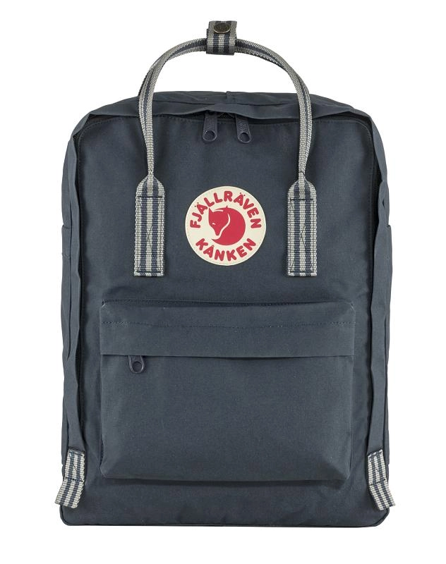 Fjallraven Rugzak Fjällräven Kånken Navy Long Stripes 3 Fjallraven Rugzak Fjällräven Kånken Navy Long Stripes