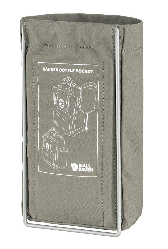 Bidon Houder Fjallraven Kanken Bottle Pocket Fog 3 Bidon Houder Fjallraven Kanken Bottle Pocket Fog