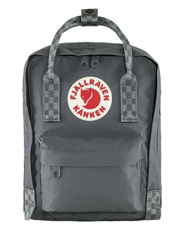 Fjallraven Rugzak Fjällräven Kånken Mini Super Grey Chess Pattern 2 Fjallraven Rugzak Fjällräven Kånken Mini Super Grey Chess Pattern