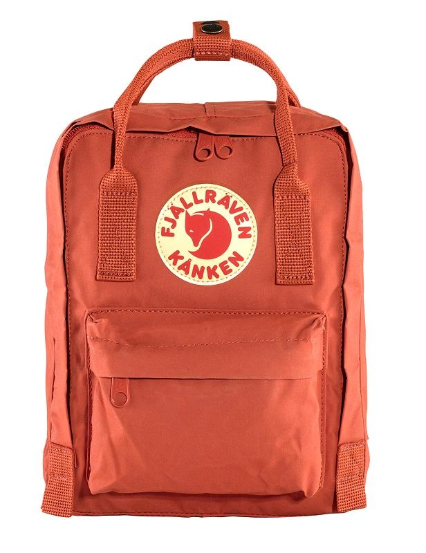 Fjallraven Rugzak Fjällräven Kånken Mini Rowan Red 3 Fjallraven Rugzak Fjällräven Kånken Mini Rowan Red