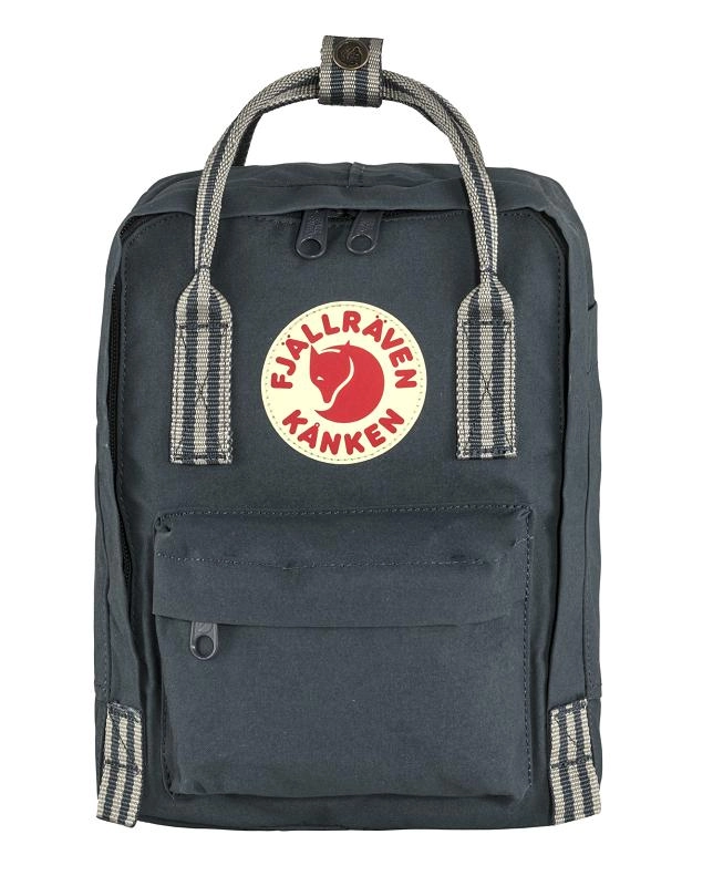 Fjallraven Rugzak Fjällräven Kånken Mini Navy Long Stripes 3 Fjallraven Rugzak Fjällräven Kånken Mini Navy Long Stripes