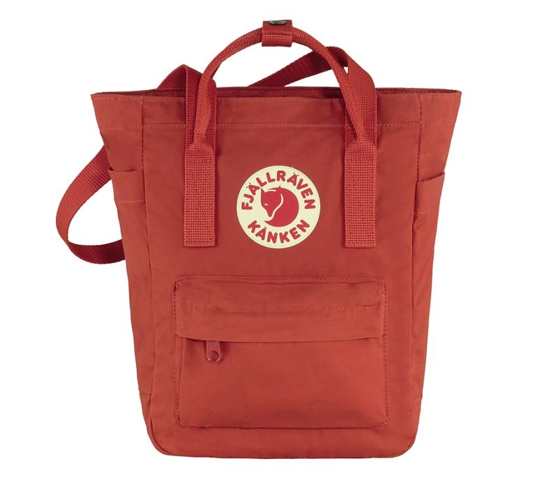 Fjallraven Rugzak Fjällräven Kånken Totepack Mini True Red 3 Fjallraven Rugzak Fjällräven Kånken Totepack Mini True Red