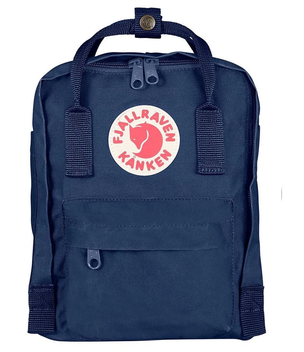 Fjallraven Fjällräven Kånken Mini Unisex Rugzak - Royal Blue 19 Fjallraven Fjällräven Kånken Mini Unisex Rugzak - Royal Blue - Afbeelding 17