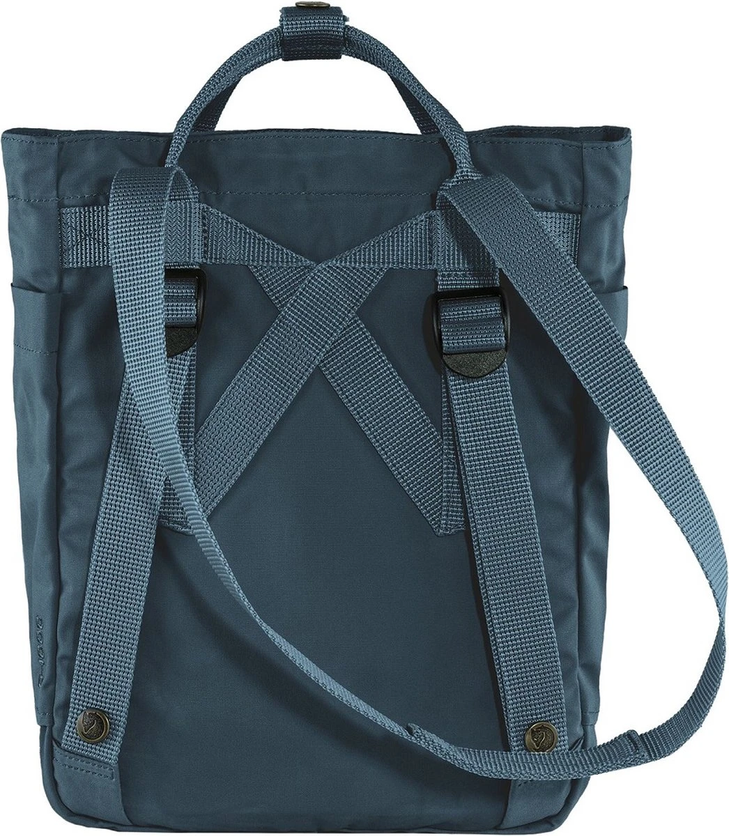 Fjallraven Fjällräven Kånken Totepack Mini Unisex Rugzak - Navy 8 Fjallraven Fjällräven Kånken Totepack Mini Unisex Rugzak - Navy - Afbeelding 6