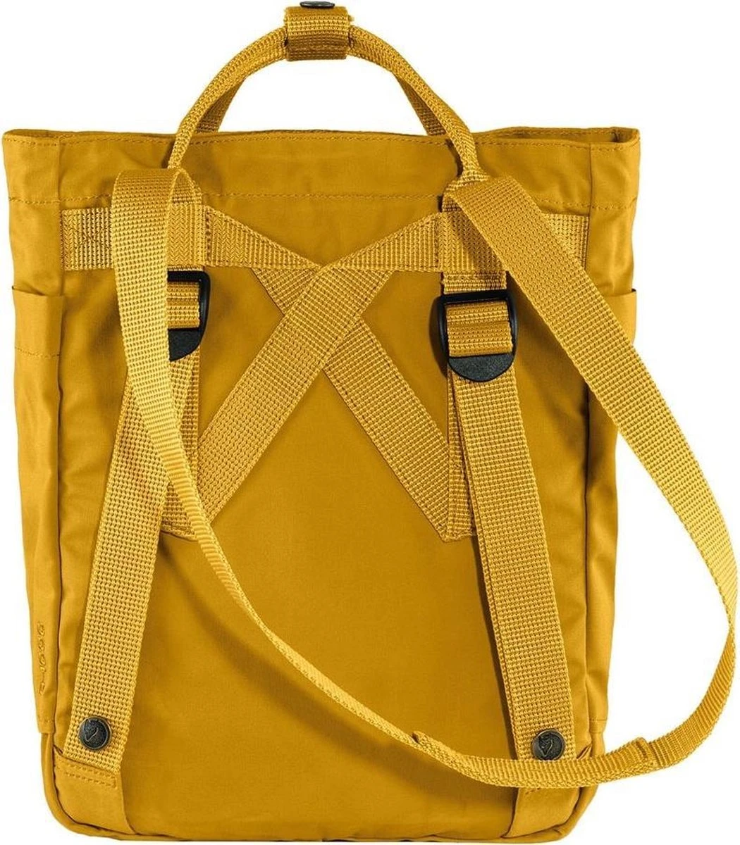 Fjallraven Fjällräven Kånken Totepack Unisex Rugzak - Ochre 10 Fjallraven Fjällräven Kånken Totepack Unisex Rugzak - Ochre - Afbeelding 8