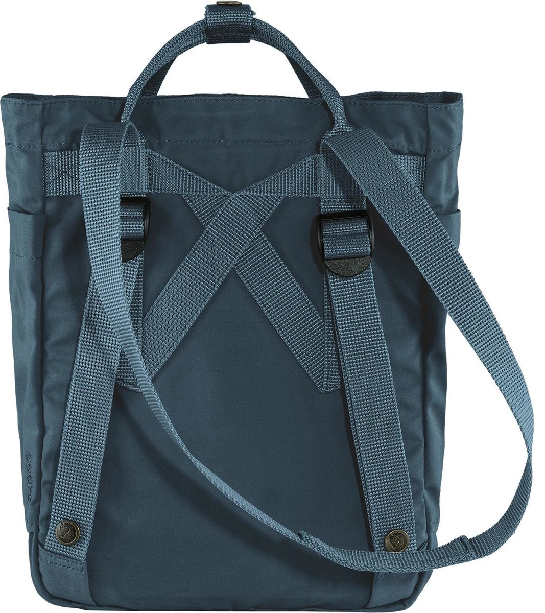 Fjallraven Fjällräven Kånken Totepack Mini Unisex Rugzak - Navy 4 Fjallraven Fjällräven Kånken Totepack Mini Unisex Rugzak - Navy - Afbeelding 2