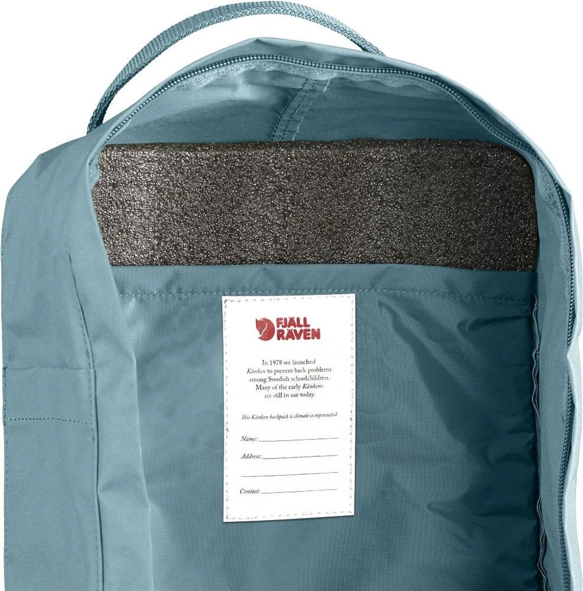 Fjallraven Fjällräven Kånken Unisex Rugzak - Sky Blue 19 Fjallraven Fjällräven Kånken Unisex Rugzak - Sky Blue - Afbeelding 17