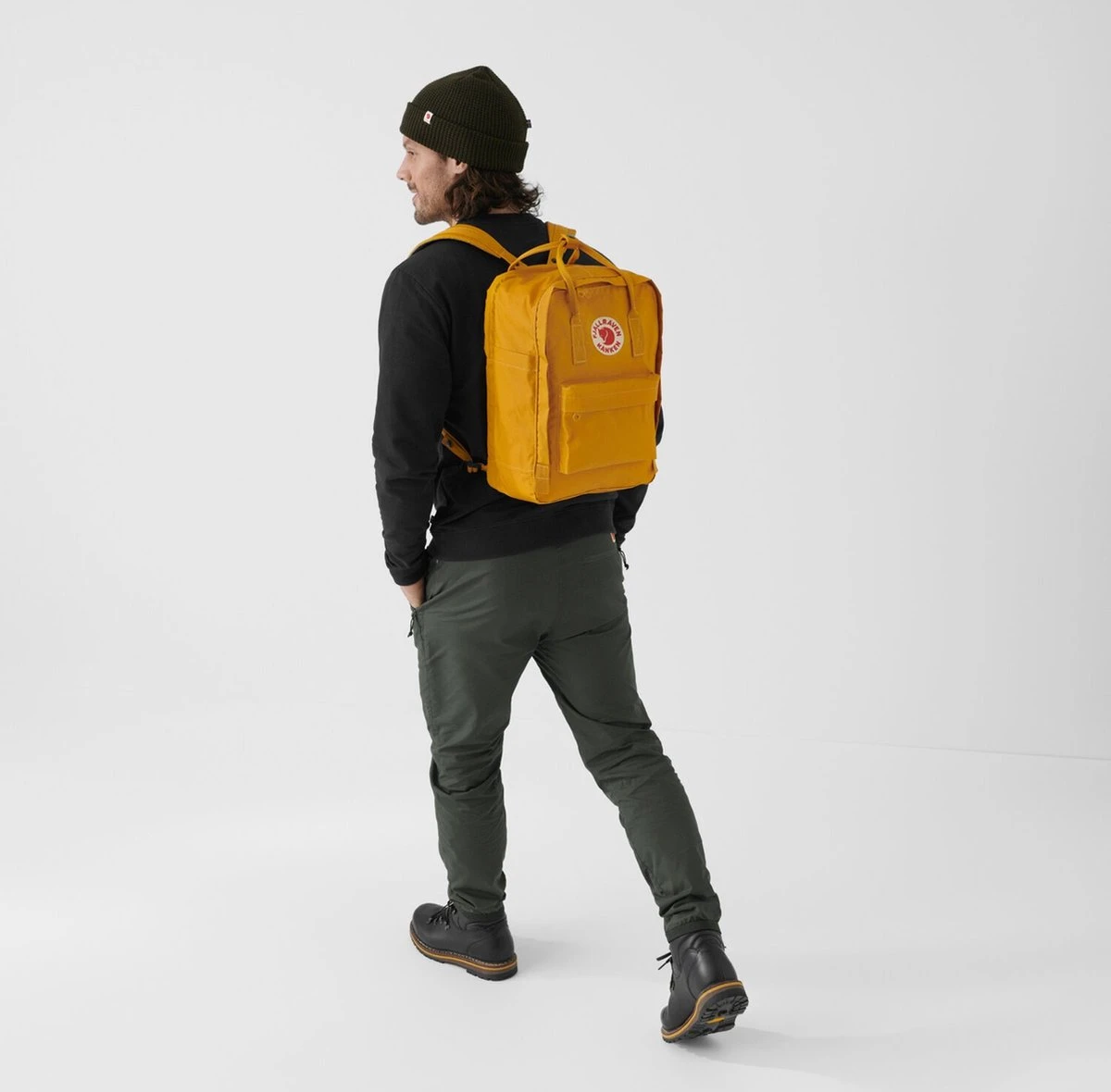 Fjallraven Fjällräven Kånken Laptop 13" Unisex Rugzak - Frost Green 7 Fjallraven Fjällräven Kånken Laptop 13" Unisex Rugzak - Frost Green - Afbeelding 5