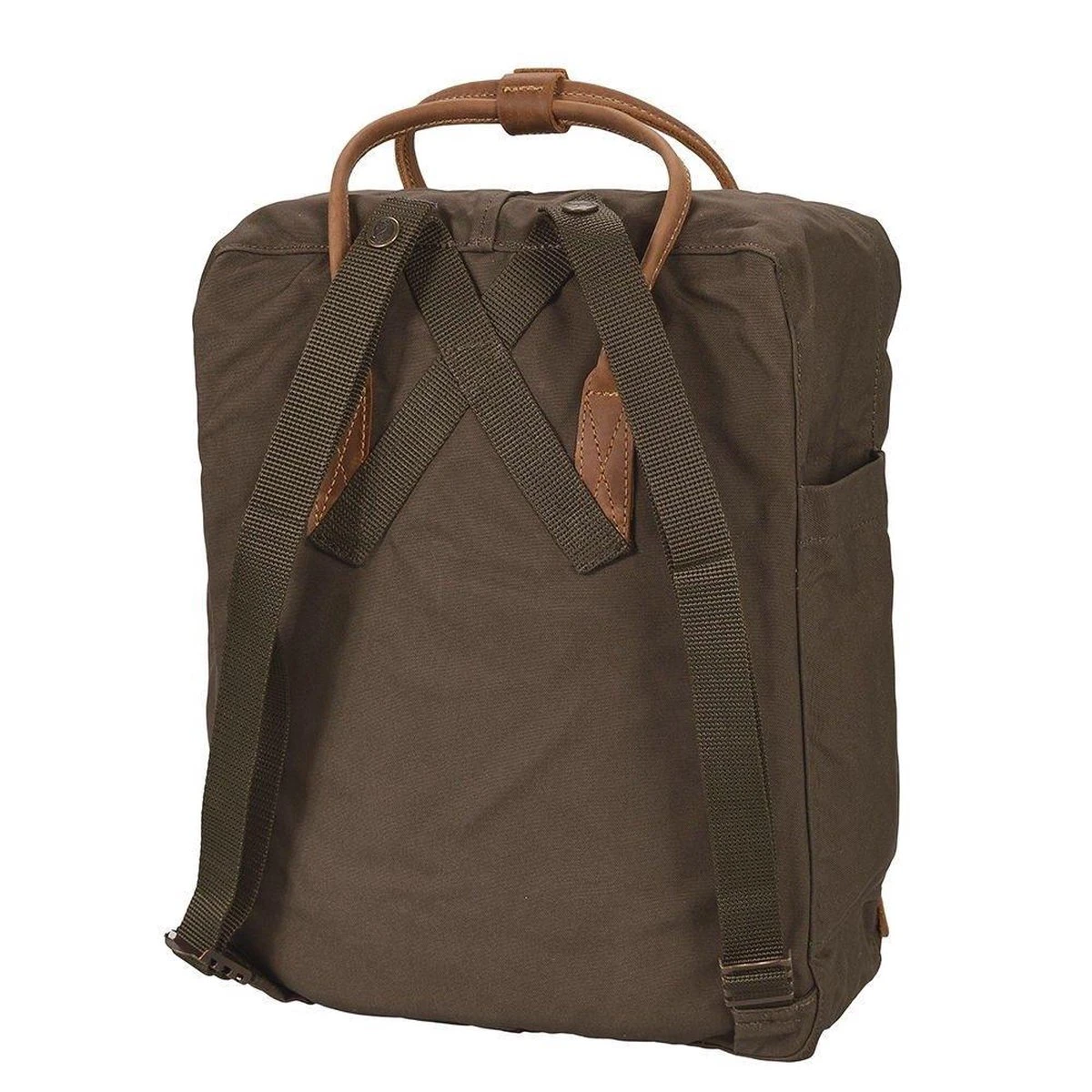 Fjallraven Fjällräven Kånken No. 2 Laptop 15" Unisex Rugzak - Dark Olive 5 Fjallraven Fjällräven Kånken No. 2 Laptop 15" Unisex Rugzak - Dark Olive - Afbeelding 3