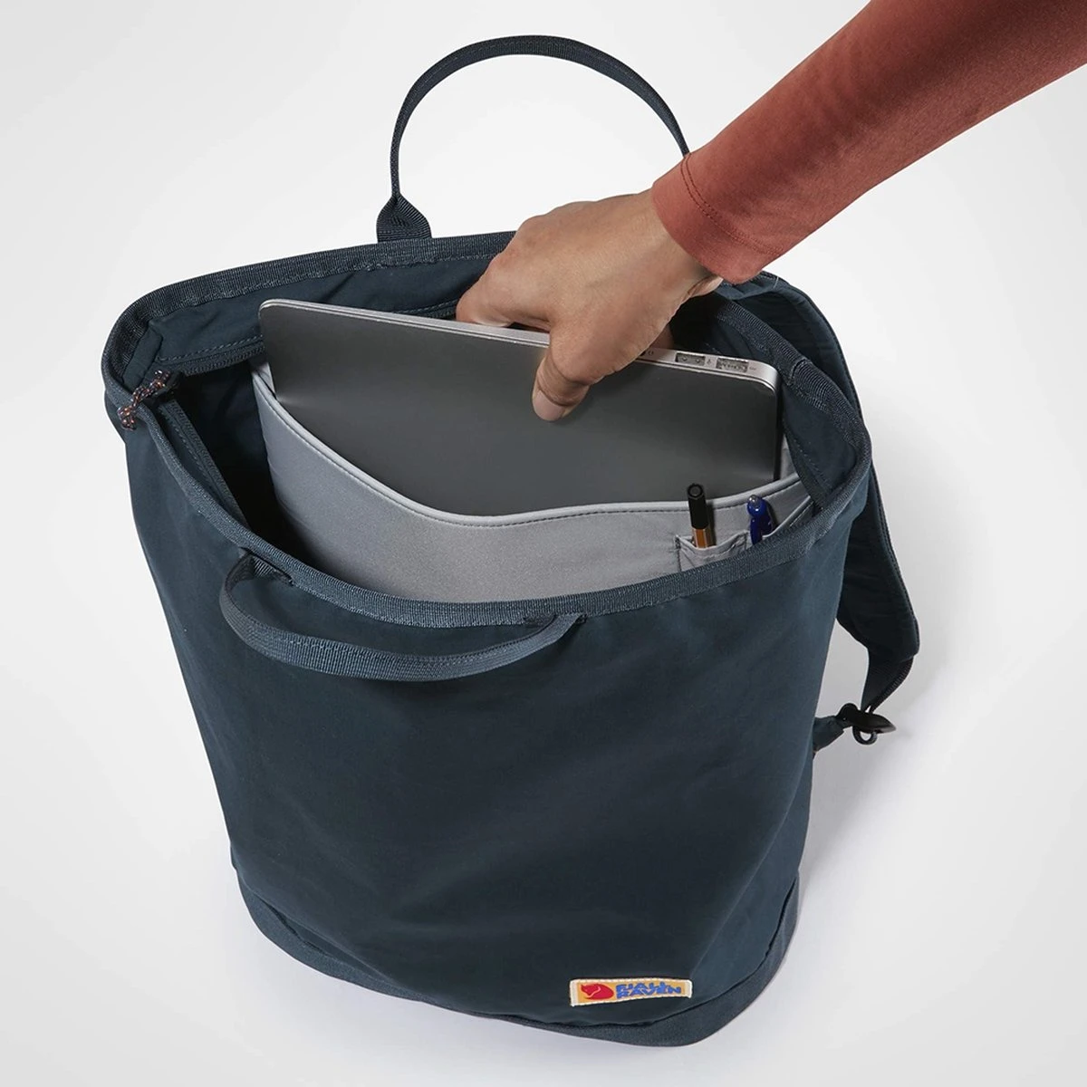 Fjallraven Fjällräven Vardag Totepack Unisex Rugzak - Black 8 Fjallraven Fjällräven Vardag Totepack Unisex Rugzak - Black - Afbeelding 6