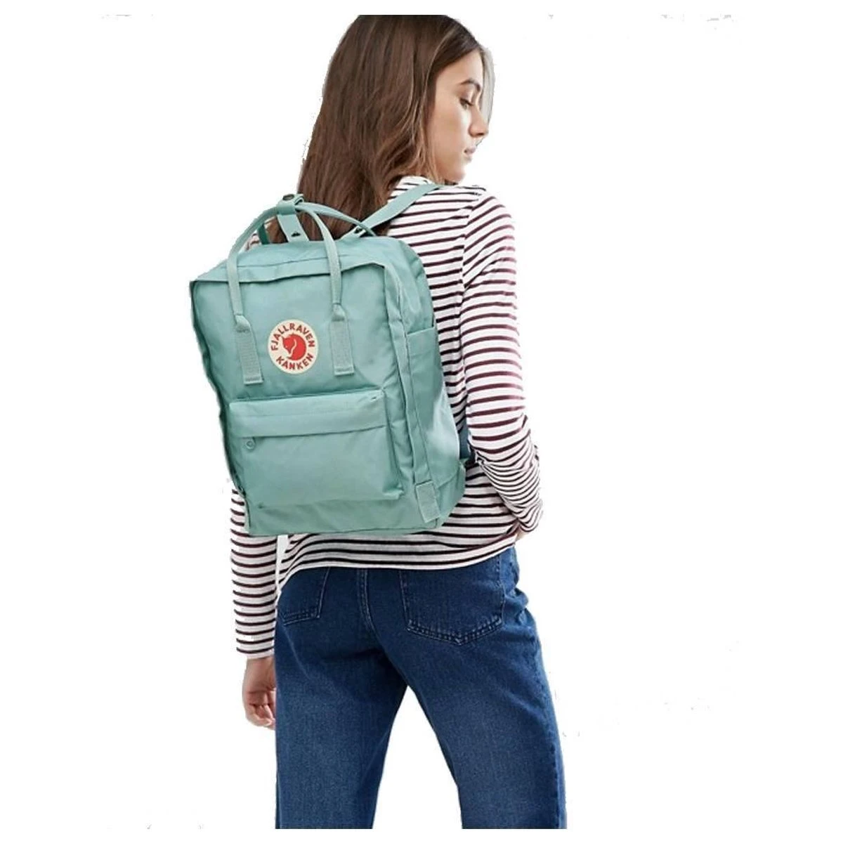 Fjallraven Fjällräven Kånken Unisex Rugzak - Sky Blue 13 Fjallraven Fjällräven Kånken Unisex Rugzak - Sky Blue - Afbeelding 11