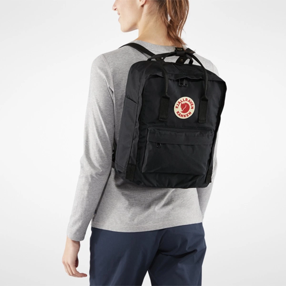 Fjallraven Fjällräven Kånken Unisex Rugzak - Graphite 12 Fjallraven Fjällräven Kånken Unisex Rugzak - Graphite - Afbeelding 10