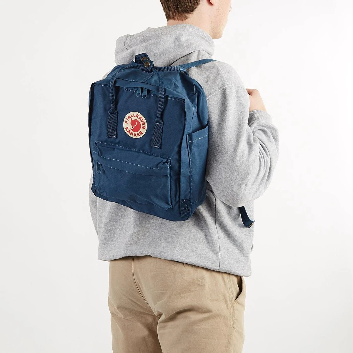 Fjallraven Fjällräven Kånken Unisex Rugzak - Royal Blue 12 Fjallraven Fjällräven Kånken Unisex Rugzak - Royal Blue - Afbeelding 10