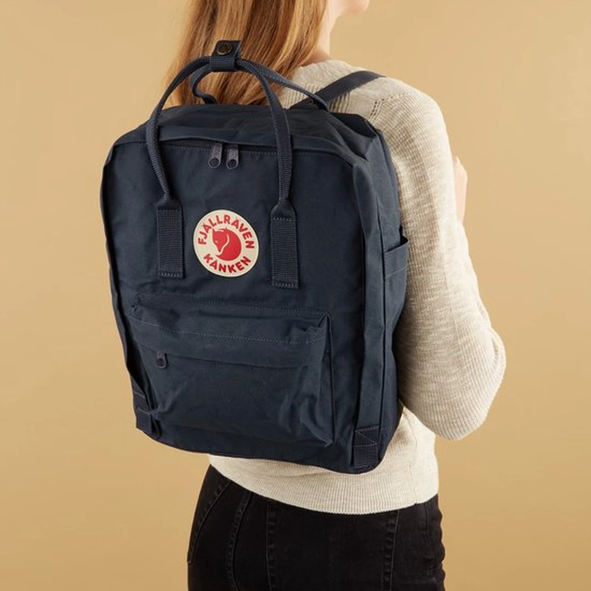 Fjallraven Fjällräven Kånken Unisex Rugzak - Navy 6 Fjallraven Fjällräven Kånken Unisex Rugzak - Navy - Afbeelding 5