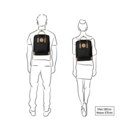 Fjallraven Fjällräven Kånken No. 2 Black Unisex Rugzak - Black 24 Fjallraven Fjällräven Kånken No. 2 Black Unisex Rugzak - Black -Fjallraven 1200x1200 32