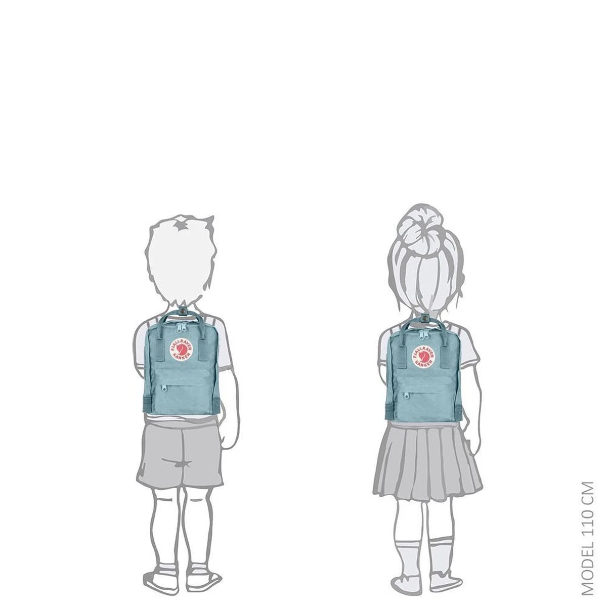 Fjallraven Fjällräven Kånken Mini Unisex Rugzak - Kantarell 7 Fjallraven Fjällräven Kånken Mini Unisex Rugzak - Kantarell - Afbeelding 5