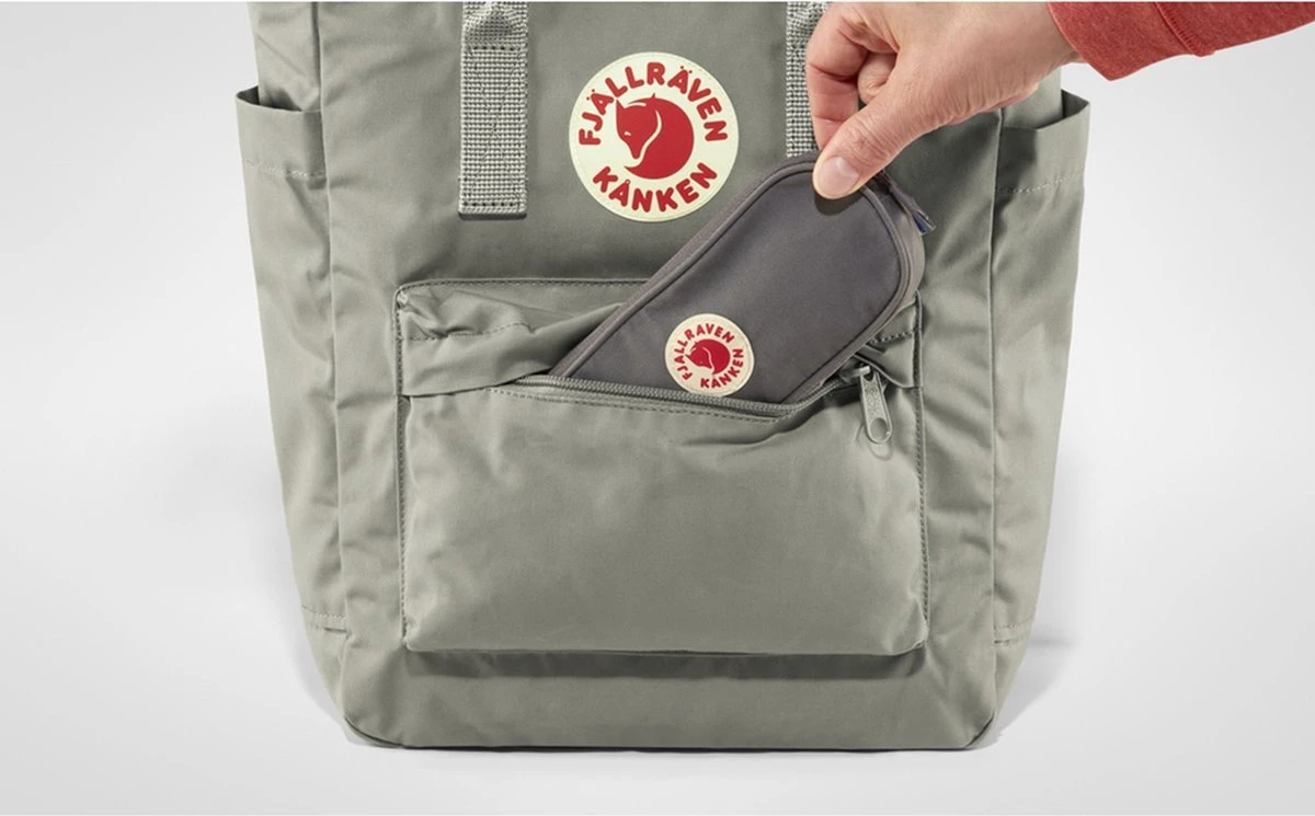 Fjallraven Fjällräven Kånken Totepack Unisex Rugzak - Frost Green 4 Fjallraven Fjällräven Kånken Totepack Unisex Rugzak - Frost Green - Afbeelding 2