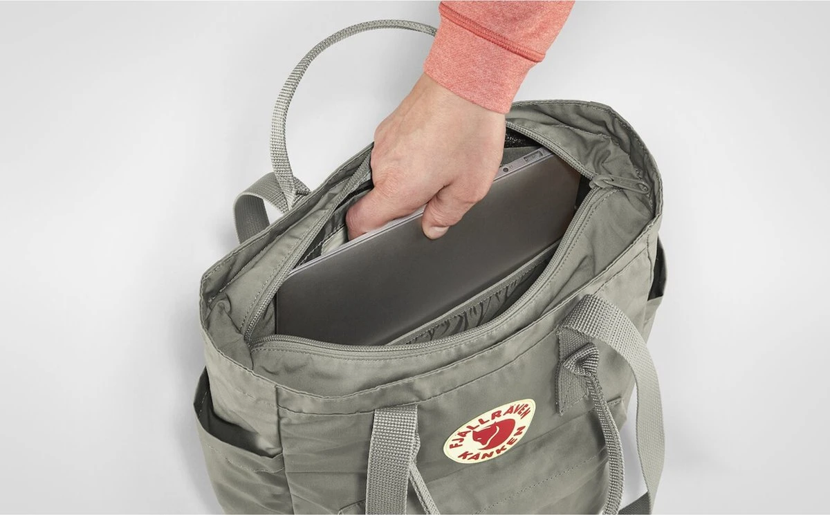 Fjallraven Fjällräven Kånken Totepack Unisex Rugzak - Ochre 7 Fjallraven Fjällräven Kånken Totepack Unisex Rugzak - Ochre - Afbeelding 5