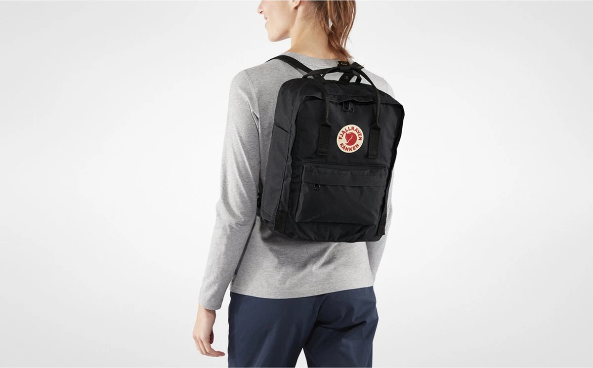 Fjallraven Kanken Rugzak 16 Liter - Fog / Pink 11 Fjallraven Kanken Rugzak 16 Liter - Fog / Pink - Afbeelding 9
