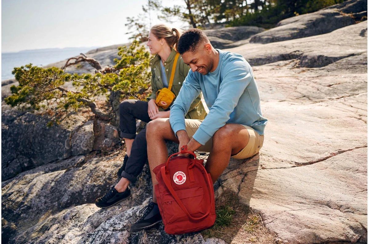 Fjallraven Fjällräven Kånken Totepack Unisex Rugzak - Ochre 18 Fjallraven Fjällräven Kånken Totepack Unisex Rugzak - Ochre - Afbeelding 16
