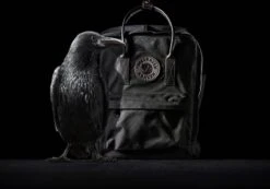 Fjallraven Fjällräven Kånken No. 2 Black Mini Unisex Rugzak - Black -Fjallraven 1200x842