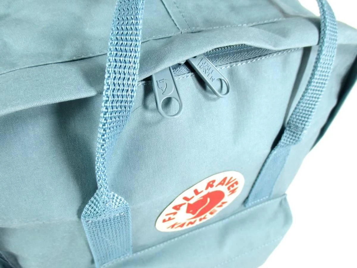 Fjallraven Fjällräven Kånken Unisex Rugzak - Sky Blue 9 Fjallraven Fjällräven Kånken Unisex Rugzak - Sky Blue - Afbeelding 7
