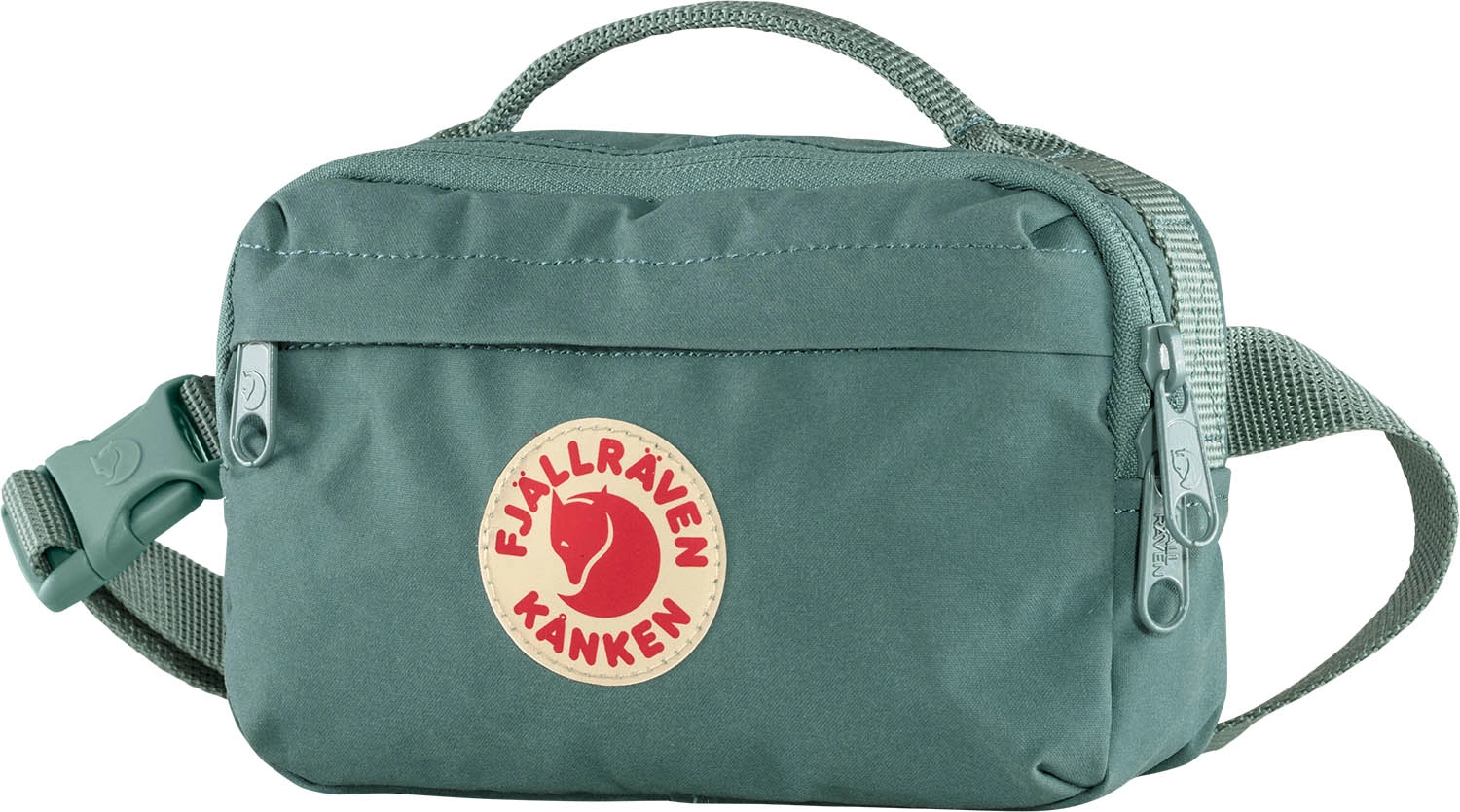 Fjallraven Heuptas Fjällräven Kånken Hip Pack Frost Green 4 Fjallraven Heuptas Fjällräven Kånken Hip Pack Frost Green - Afbeelding 2