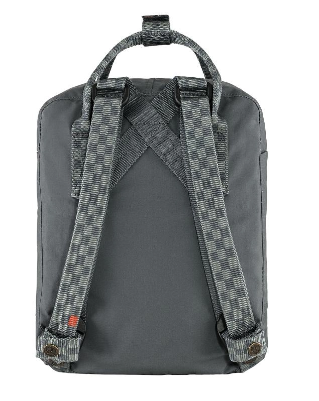 Fjallraven Rugzak Fjällräven Kånken Mini Super Grey Chess Pattern 3 Fjallraven Rugzak Fjällräven Kånken Mini Super Grey Chess Pattern - Afbeelding 2