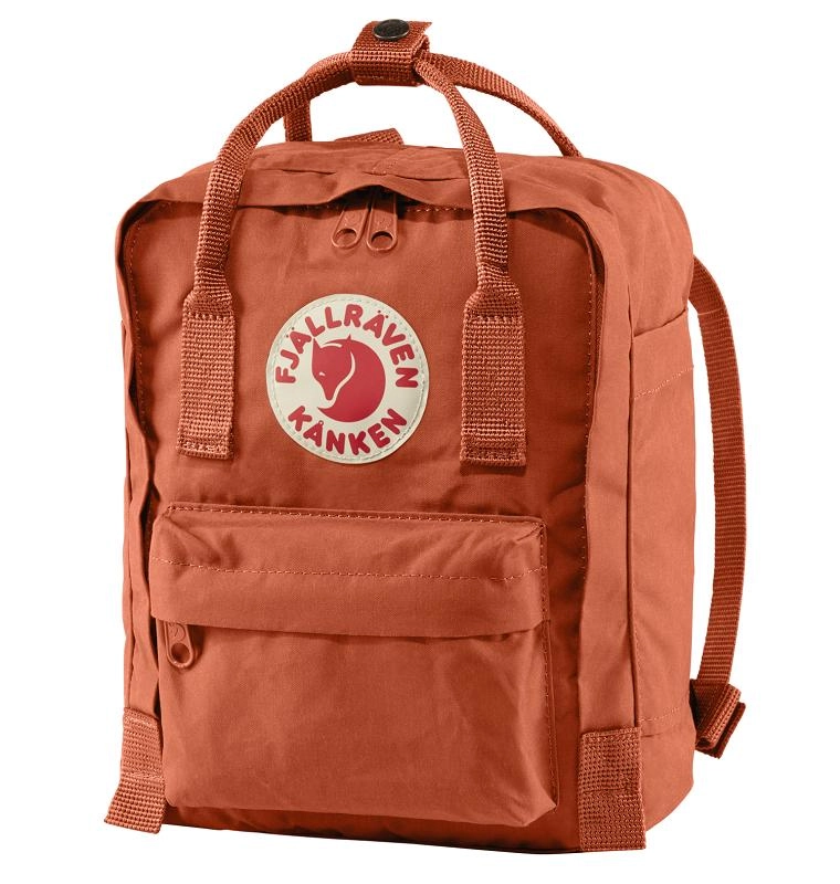 Fjallraven Rugzak Fjällräven Kånken Mini Rowan Red 4 Fjallraven Rugzak Fjällräven Kånken Mini Rowan Red - Afbeelding 2