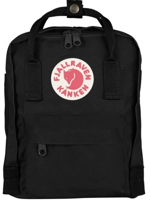 Fjallraven Rugzak Fjällräven Kånken Mini Black 3 Fjallraven Rugzak Fjällräven Kånken Mini Black