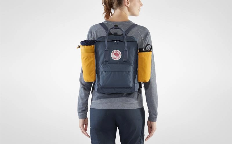 Bidon Houder Fjallraven Kanken Bottle Pocket Navy 6 Bidon Houder Fjallraven Kanken Bottle Pocket Navy - Afbeelding 4