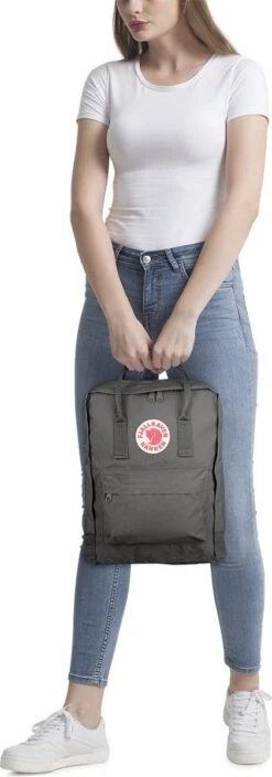 Fjallraven Fjällräven Kånken Unisex Rugzak - Super Grey -Fjallraven 421x1200 1