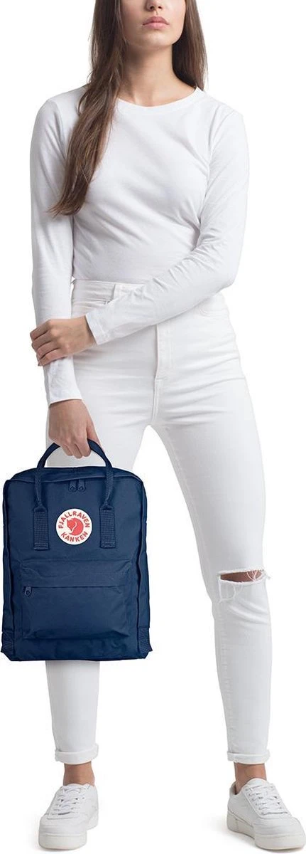 Fjallraven Fjällräven Kånken Unisex Rugzak - Royal Blue 5 Fjallraven Fjällräven Kånken Unisex Rugzak - Royal Blue - Afbeelding 3