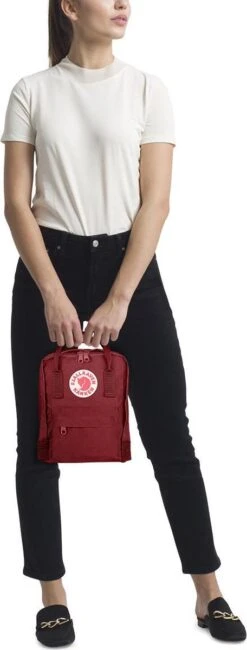 Fjallraven Fjällräven Kånken Mini Unisex Rugzak - Ox Red 25 Fjallraven Fjällräven Kånken Mini Unisex Rugzak - Ox Red -Fjallraven 456x1200