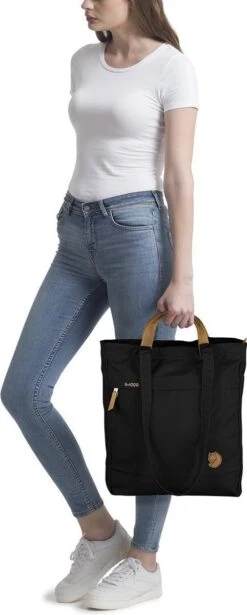 Fjallraven Fjällräven Totepack No. 1 Unisex Rugzak - Black -Fjallraven 482x1200