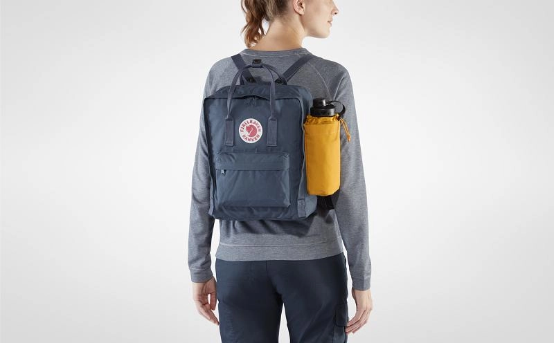Bidon Houder Fjallraven Kanken Bottle Pocket Navy 7 Bidon Houder Fjallraven Kanken Bottle Pocket Navy - Afbeelding 5
