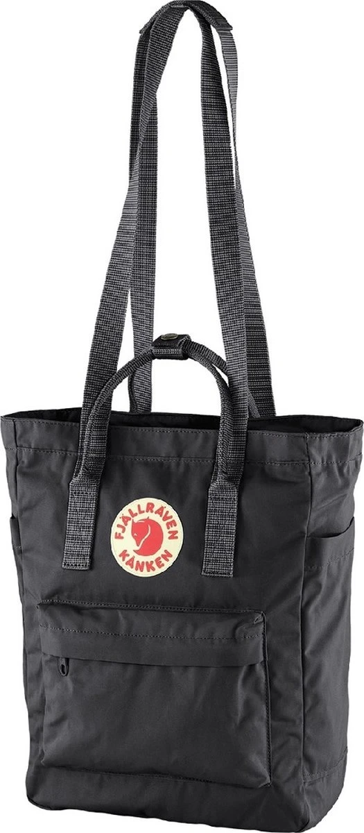 Fjallraven Fjällräven Kånken Totepack Unisex Rugzak - Black 7 Fjallraven Fjällräven Kånken Totepack Unisex Rugzak - Black - Afbeelding 5
