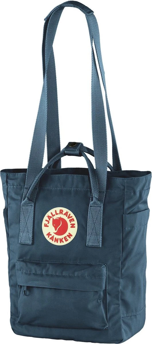 Fjallraven Fjällräven Kånken Totepack Mini Unisex Rugzak - Navy 11 Fjallraven Fjällräven Kånken Totepack Mini Unisex Rugzak - Navy - Afbeelding 9