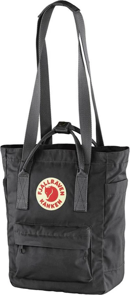Fjallraven Fjällräven Kånken Totepack Unisex Rugzak - Black 9 Fjallraven Fjällräven Kånken Totepack Unisex Rugzak - Black - Afbeelding 7