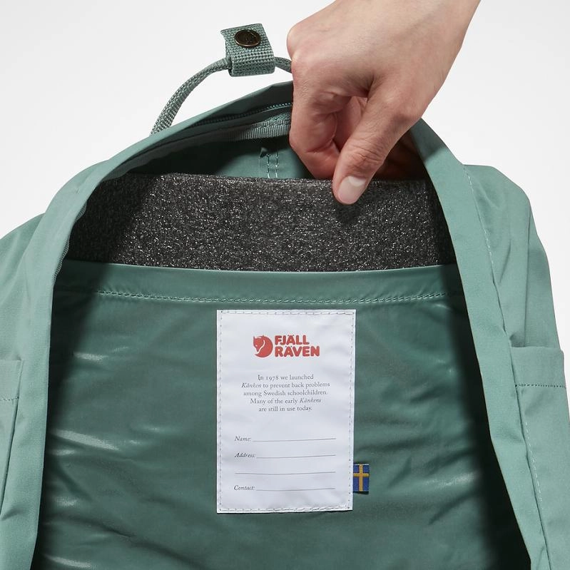 Fjallraven Rugzak Fjällräven Kånken Deep Turqoise 8 Fjallraven Rugzak Fjällräven Kånken Deep Turqoise - Afbeelding 6