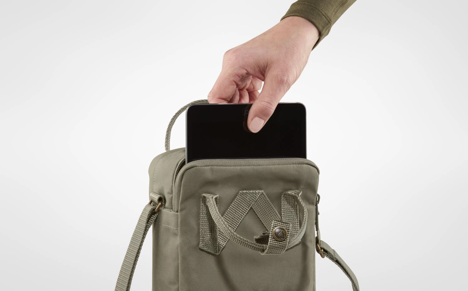 Schoudertas Fjallraven Kanken Sling Arctic Green 8 Schoudertas Fjallraven Kanken Sling Arctic Green - Afbeelding 6