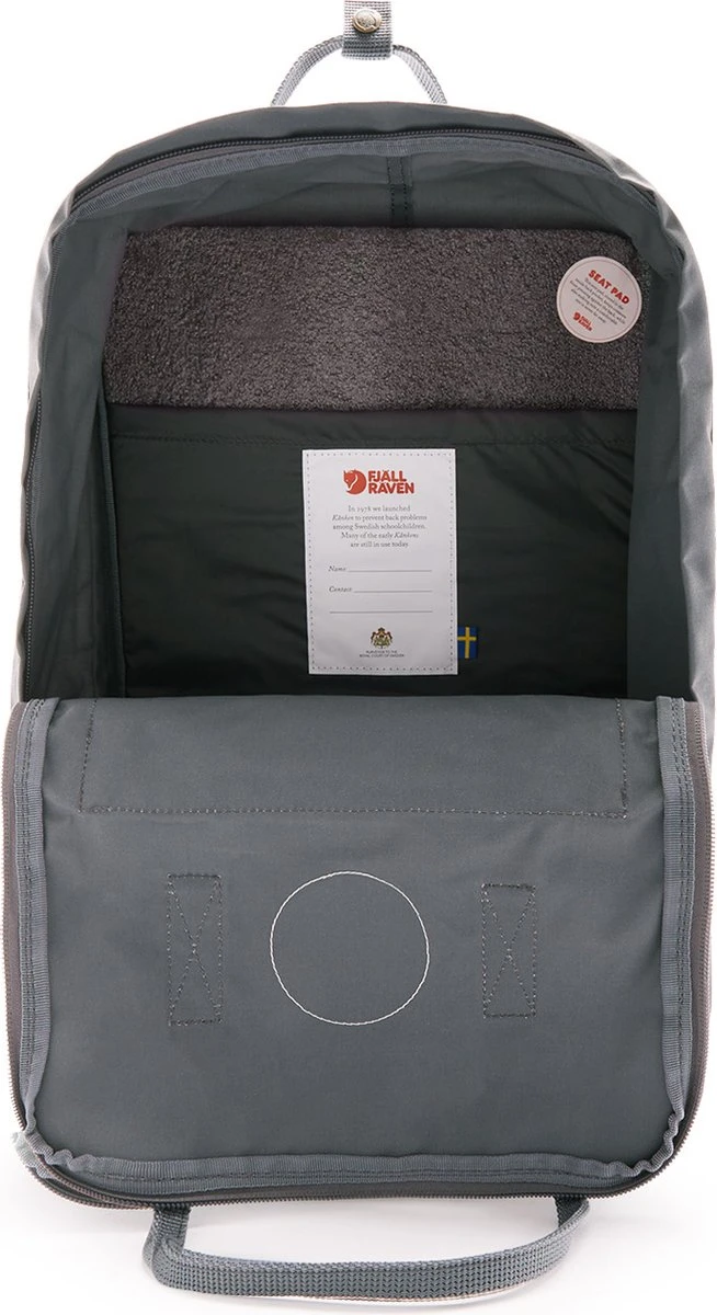 Fjallraven Kanken Laptoprugzak 15 Inch - Super Grey 7 Fjallraven Kanken Laptoprugzak 15 Inch - Super Grey - Afbeelding 5