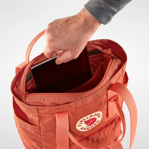 Fjallraven Rugzak Fjällräven Kånken Totepack Mini Pink 9 Fjallraven Rugzak Fjällräven Kånken Totepack Mini Pink - Afbeelding 7