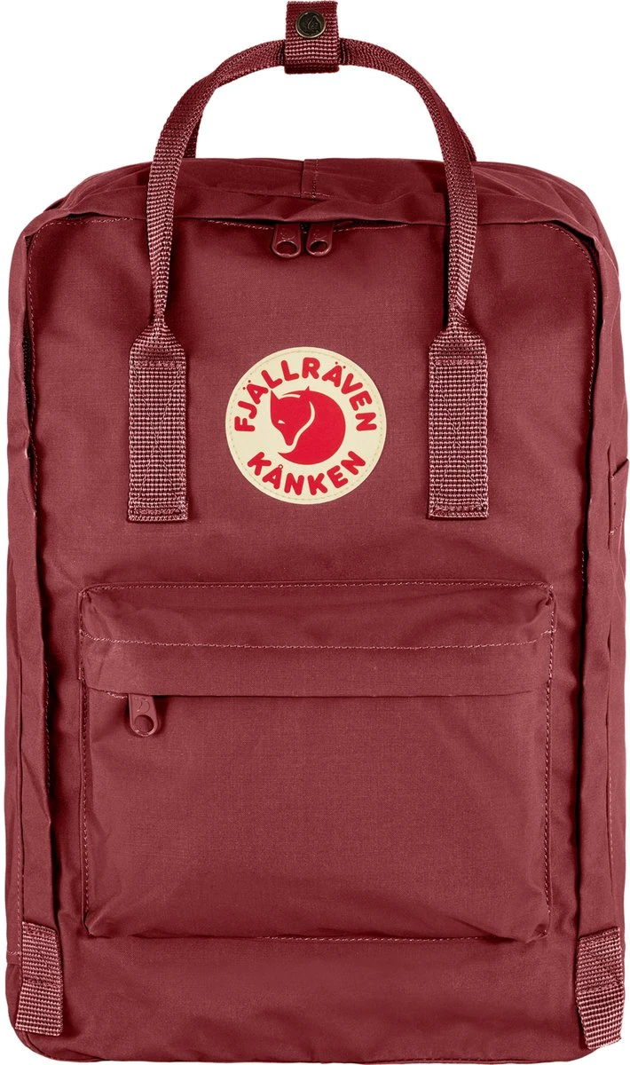Fjallraven Fjällräven Kånken Laptop 15" Unisex Rugzak - Ox Red 13 Fjallraven Fjällräven Kånken Laptop 15" Unisex Rugzak - Ox Red - Afbeelding 11