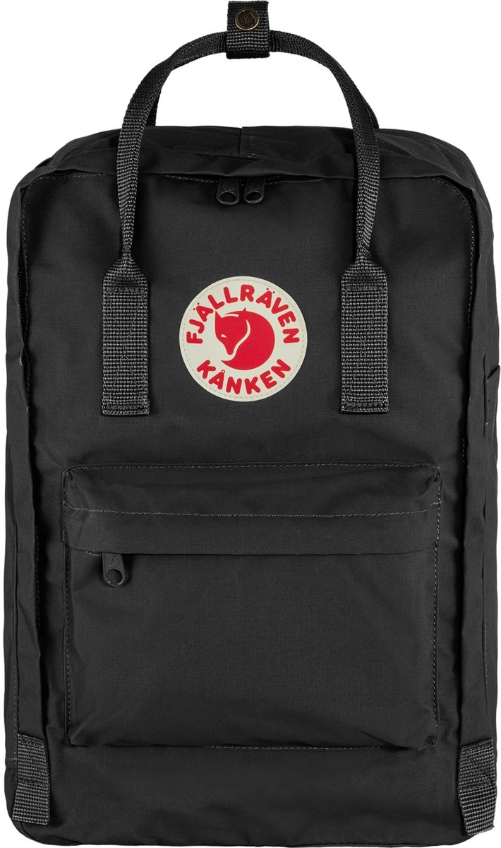 Fjallraven Fjällräven Kånken Laptop 15" Unisex Rugzak - Black 3 Fjallraven Fjällräven Kånken Laptop 15" Unisex Rugzak - Black