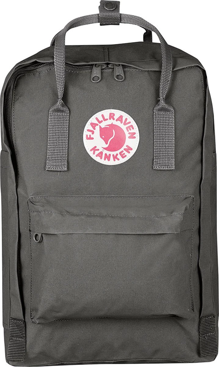 Fjallraven Kanken Laptoprugzak 15 Inch - Super Grey 17 Fjallraven Kanken Laptoprugzak 15 Inch - Super Grey - Afbeelding 15