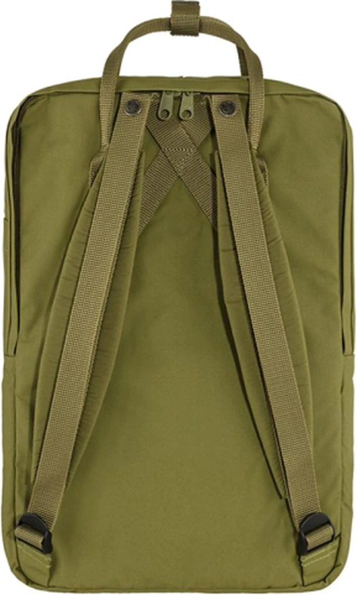 Fjallraven Fjällräven Kånken Laptop 17" Unisex Rugzak - Foliage Green 16 Fjallraven Fjällräven Kånken Laptop 17" Unisex Rugzak - Foliage Green - Afbeelding 14