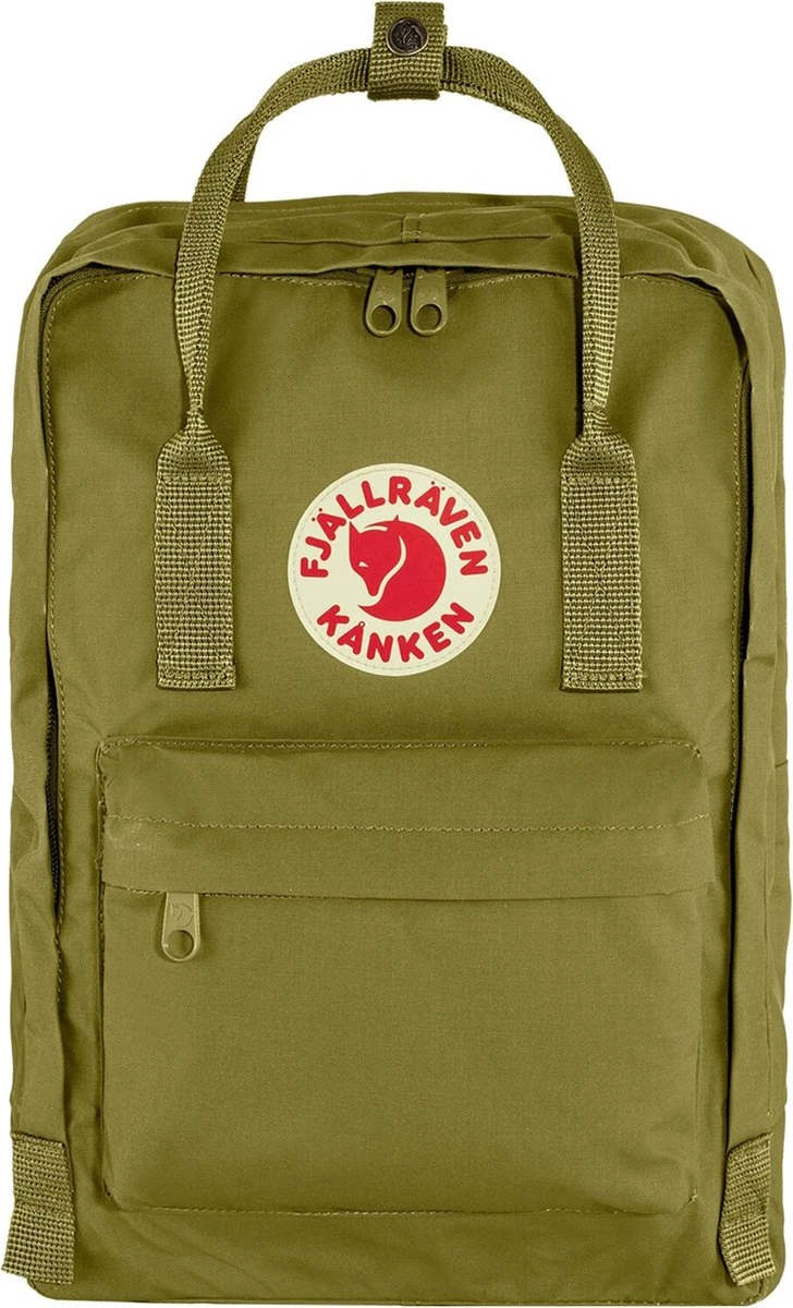 Fjallraven Fjällräven Kånken Laptop 13" Unisex Rugzak - Foliage Green 3 Fjallraven Fjällräven Kånken Laptop 13" Unisex Rugzak - Foliage Green