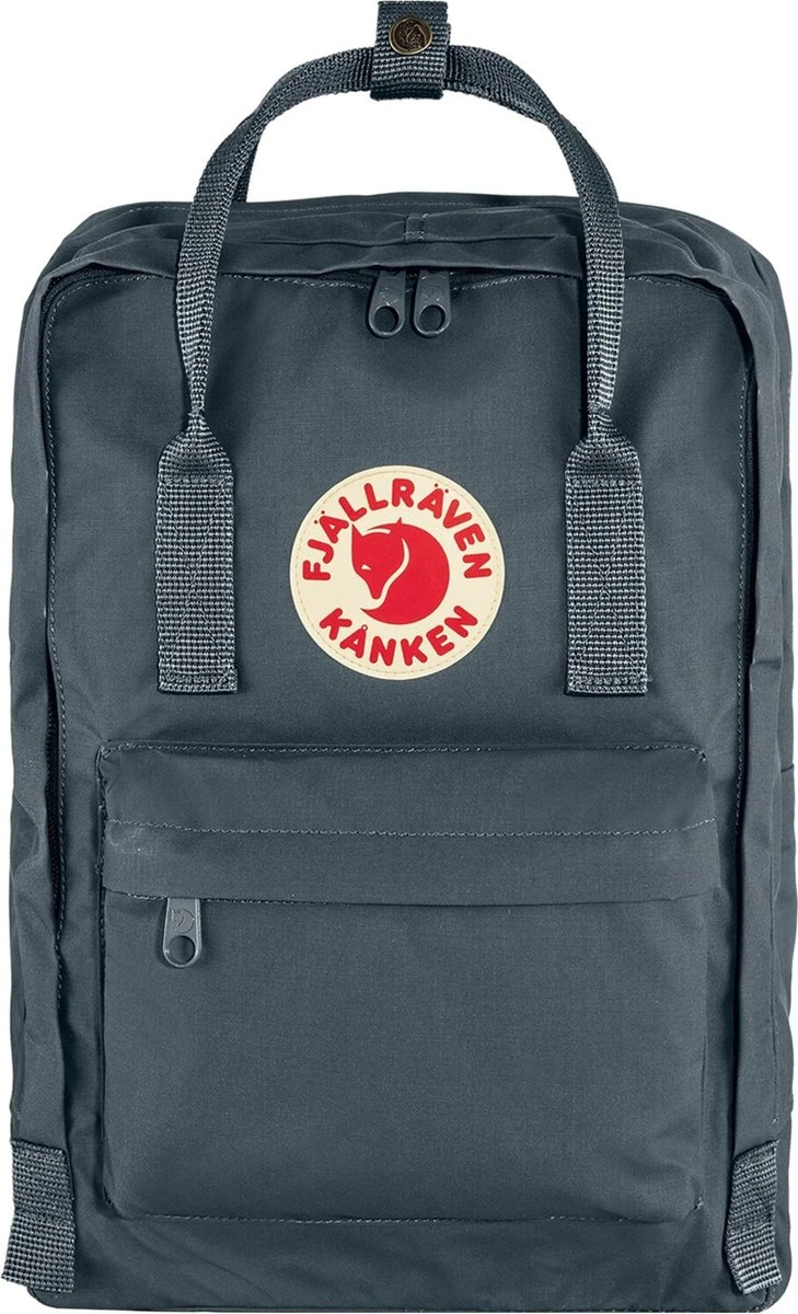 Fjallraven Fjällräven Kånken Laptop 13" Unisex Rugzak - Graphite 3 Fjallraven Fjällräven Kånken Laptop 13" Unisex Rugzak - Graphite